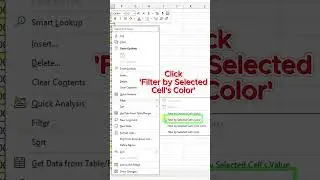 Filtering Tricks in Excel