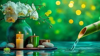 Beautiful Relaxing Piano & Deep Sleeping Music - Water Sounds, Meditation Music, Bamboo, Calm Music