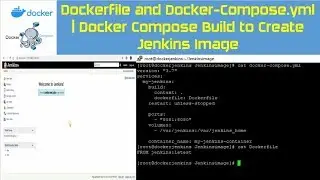 Dockerfile and Docker-Compose.yml | Dockerfile Build Container | Docker Compose Up