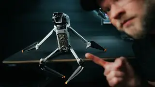 DJI Robot Drone with 3 Cameras // Mavic 3 Pro