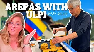 Making Sweet Corn Colombian Arepas! 🫓🍽  (How to make Colombian Arepas de Choclo/Corn Pancakes)