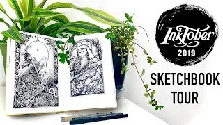 Inktober Sketchbook Tour! | 2019