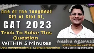 CAT 2023 DI LR Solutions | Solve within 5 minutes | Slot 01