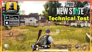 PUBG NEW STATE - Techinal Test Gameplay (Android, iOS)