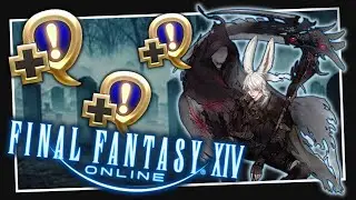 Getting DRK Lv70 and BLM Lv60 !! Plus more ARR Blue Quest Cleanup