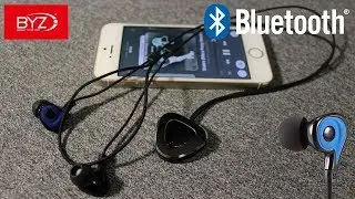 ОРИГИНАЛЬНЫЕ БЕСПРОВОДНЫЕ СТЕРЕО BLUETOOTH НАУШНИКИ  BYZ YS033 С АЛИЭКСПРЕСС