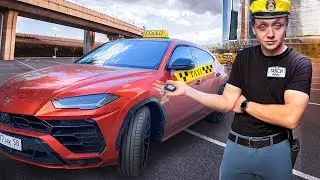 ТАКСИ НА ЛАМБЕ 800 Л.С. РЕАКЦИИ ЛЮДЕЙ. КОНФЛИКТ НА ДОРОГЕ С ХЕЙТЕРОМ.