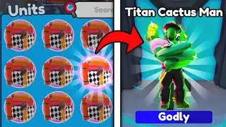 🤑I OPENED 100+ FOOD CRATES!💎NEW GODLY TITAN😱| Roblox Toilet Tower Defense