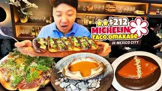 $212 Two MICHELIN STAR “Taco Omakase” & LUXURY Mexican BREAKFAST BUFFET in Mexico City