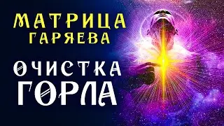 Мощная Матрица Гаряева для Очистки Горла ☀️ Полное Восстановление Горла ☀️  Исцеление Звуком