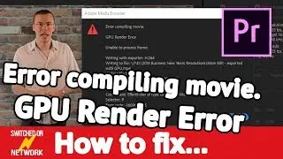 Adobe Premiere Pro: How to Fix 