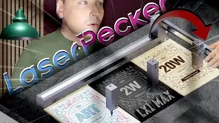 LaserPecker LX1 Max - The Foldable Laser Engraver With Drawing!