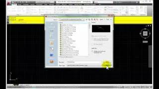 Opening and Saving AutoCAD Drawings