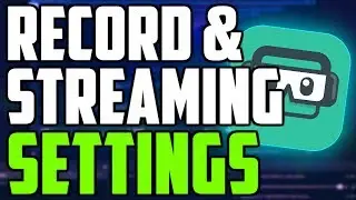 Best Streamlabs OBS RECORDING And STREAMING Settings 2020! 🔴 1080p 60fps