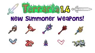 Journey's End Terraria 1.4 New Summoner Weapons Guide! (Summon Class Weapons & Changes)