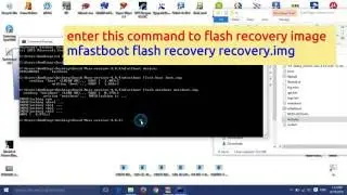 How to flash motorola devices using mfastboot commands