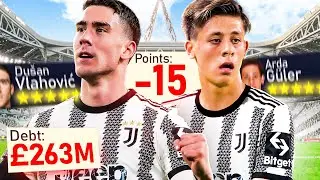 -15 Points with HUGE Debts!! 🤯 Juve REBUILD FM23