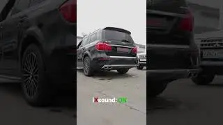 Звук активной выхлопной системы iXsound на Mercedes GL