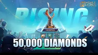 MLBB Rising League: 50,000 DIAMOND PRIZE?!