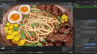 Anime Style Ramen in Blender (Full Tutorial)