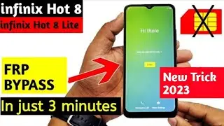 infinix Hot 8 Frp Bypass, Google Account Bypass | Infinix Hot 8 Google Account Unlock | Without PC