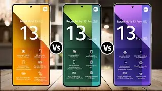 Redmi Note 13 5G Vs Redmi Note 13 Pro 5G Vs Redmi Note 13 Pro+ 5G