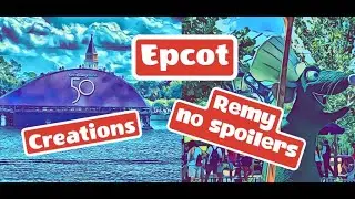 Epcot Day!!! Remy's Ratatouille Adventure (no spoilers) and the new Creations merchandise location