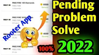 Rooter App 🤣Pending Problem Solve 2022 ||100%||How To Rooter App Pending Problem Solve