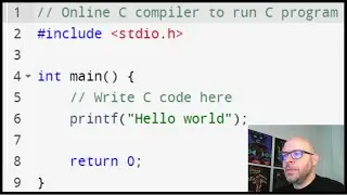 C Programming Introduction: "Hello World" in 5 minutes.