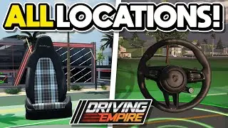 *ALL* Build a CAR *PORSCHE* EVENT LOCATIONS in Driving Empire!! | Porsche Event!! [PART TWO]