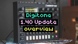 Digitone OS 1.40 Update - Song Mode overview + New scales in chromatic mode