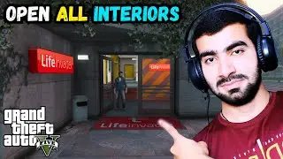 HOW TO INSTALL OPEN ALL INTERIORS | UNLOCK EVERY BUILDING IN GTA 5 INTERIOR MOD | KHAAS GAMER