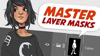 🎓 Master DIGITAL ART with MASKS 👉 Layers tutorial 【 PART 2 】