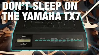 Yamaha TX7 controlled via DEXED and Ableton Live, overlooked powerful vintage synth