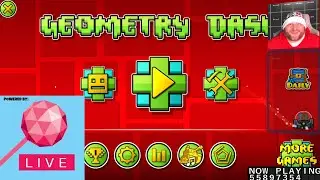 Time to FINISH THAT LEVEL! Geometry Dash Livestream now with MORE POLYPOP!