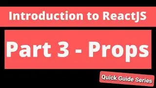 Intro to ReactJS - Props