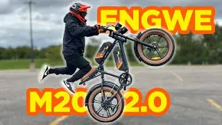 Engwe M20 2.0: Dual Batteries, Double the Range!