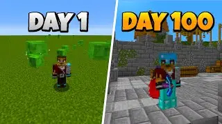 100 Days - Minecraft Superflat