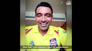 Robin Uthappa in #Yellove for the first time! 💛🦁