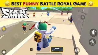 Worlds Funny Battle Royale Game - Sausage Man | Top 10 Funny Battle Royale Game | LION x GAMING