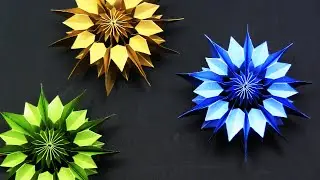 EASY DIY: Paper Snowflake DIY 3D - Yakomoga EASY DIY