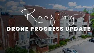 9 Building Multi-Family Roofing Project | Drone Progress Update