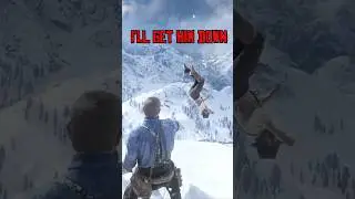 Will he live? Pushed man off a mountain in RDR2