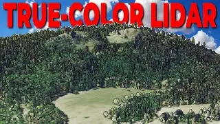 Create a true-color lidar point cloud