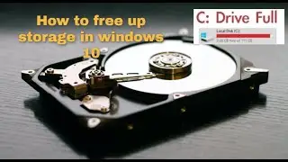 How to increase storage in windows 10