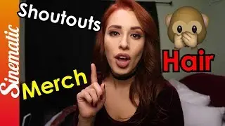 HOW TO GET SHOUTOUTS! | MERCH NEWS | NEW HAIR!