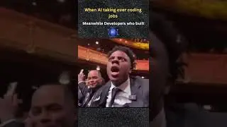 Reaction of Developers who built AI  #programming #coding #memes