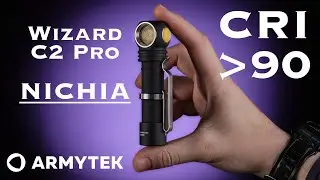 Обзор налобного фонаря Armytek Wizard C2 Pro NICHIA#armytek#налобныйфонарь #armytekwizardc2pronichia