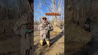 🦆 LOUISIANA PIROGUE DUCK BLIND BUILD 