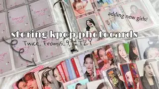 🌷reorganizing and storing photocards #8 | starting new gg collections